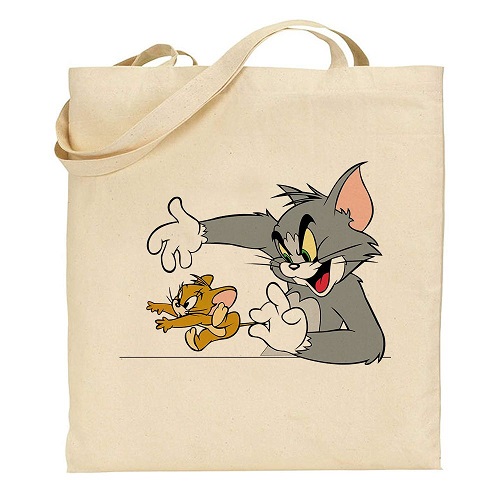 Túi vải bối tote dễ thương Tom & Jerry