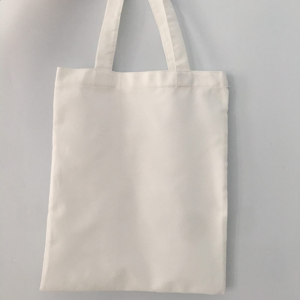 Túi tote làm từ vải bố trắng