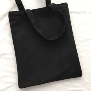 Túi vải cavas màu đen