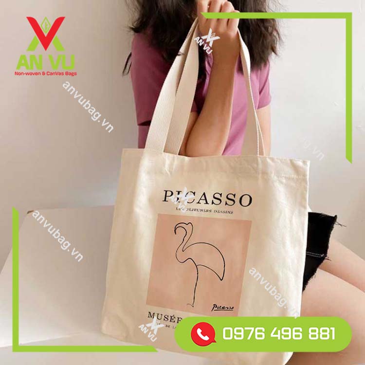 Túi vải bố đeo vai Ma5