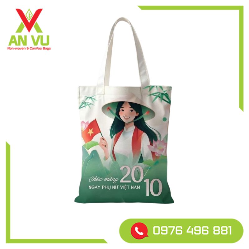 Túi vải quà tặng ngày quốc tế phụ nữ