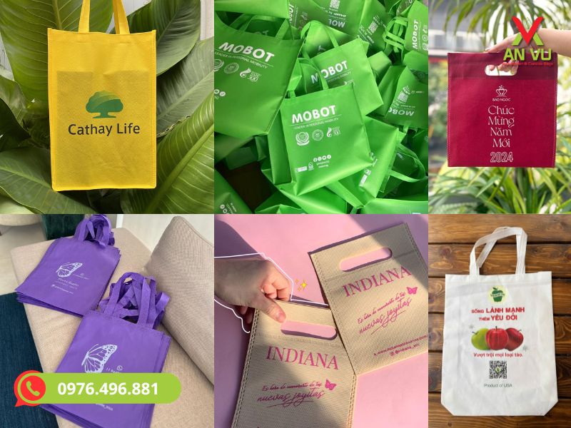 Túi vải không dệt in logo - công cụ marketing hiệu quả cho doanh nghiệp, sự kiện