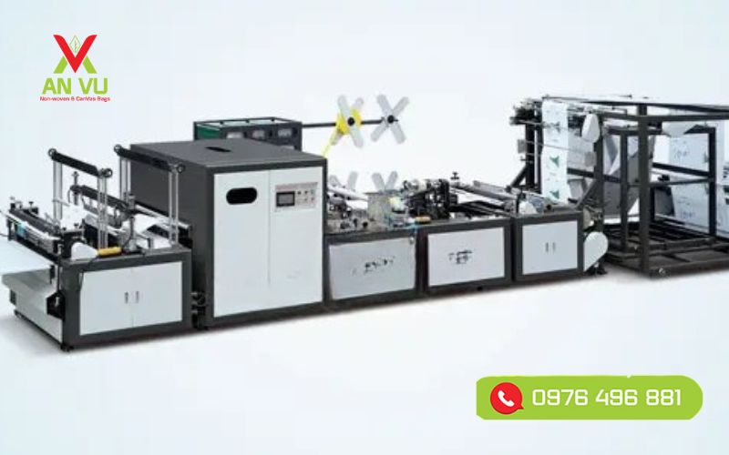 Máy sản xuất túi vải không dệt công nghệ cao được An Vũ áp dụng
