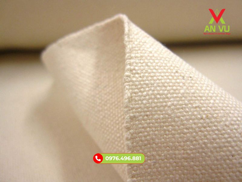 Cận chất vải bố trắng khổ lớn