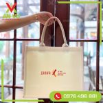 túi vải bố màu trắng An Vũ sản xuất