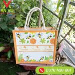 túi vải giả đay linen