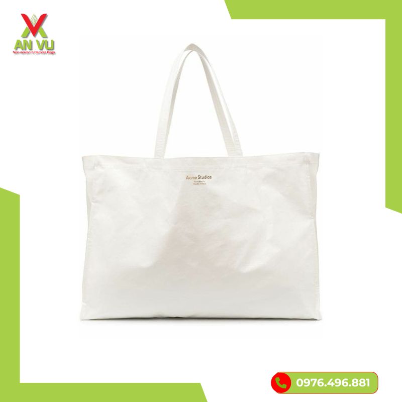 Túi vải canvas đáy rộng size lớn