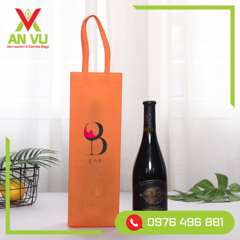 Túi vải không dệt đựng rượu