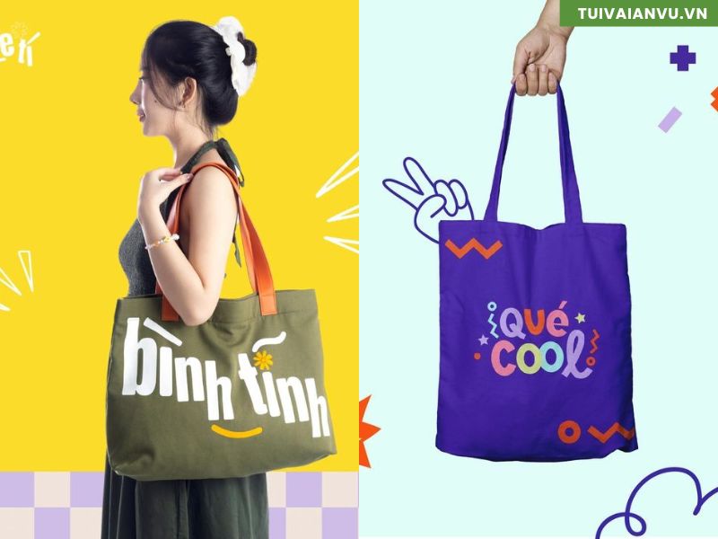 Top Các Hình In Túi Vải Bố Sáng Tạo & Độc Đáo