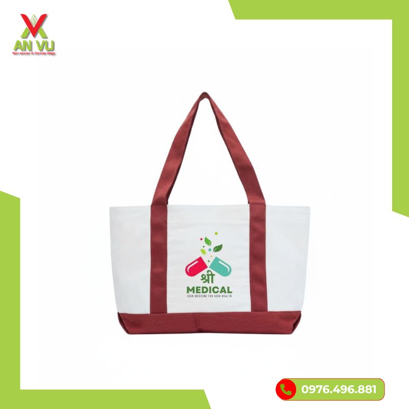 Túi h-bag có đáy thuyền và tay xách ngắn vừa phải