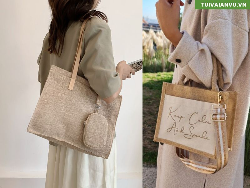 Túi Linen Đi Chơi Siêu Nhẹ – Thời Trang