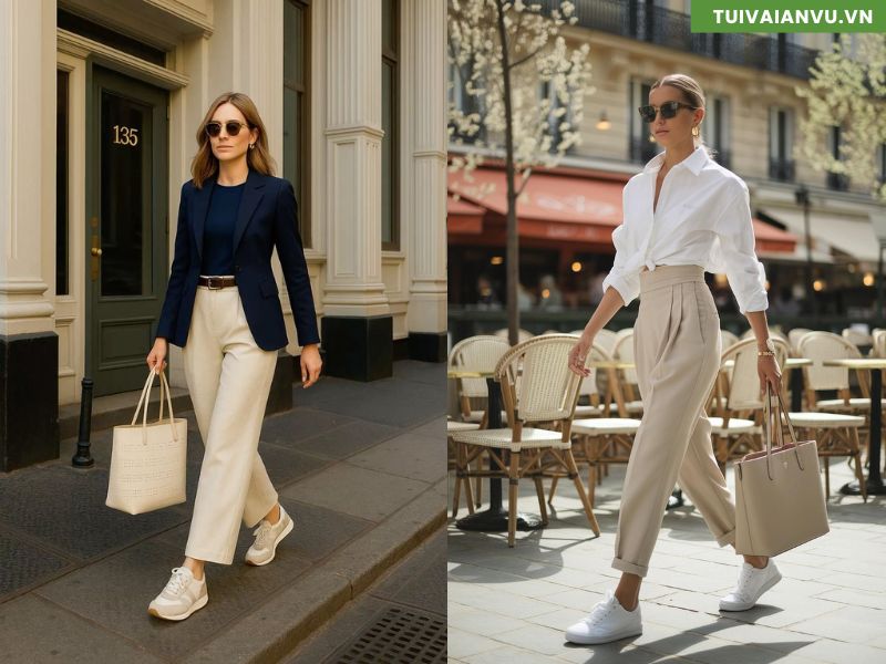Thanh lịch, sang trọng cùng outfit đậm cổ điển