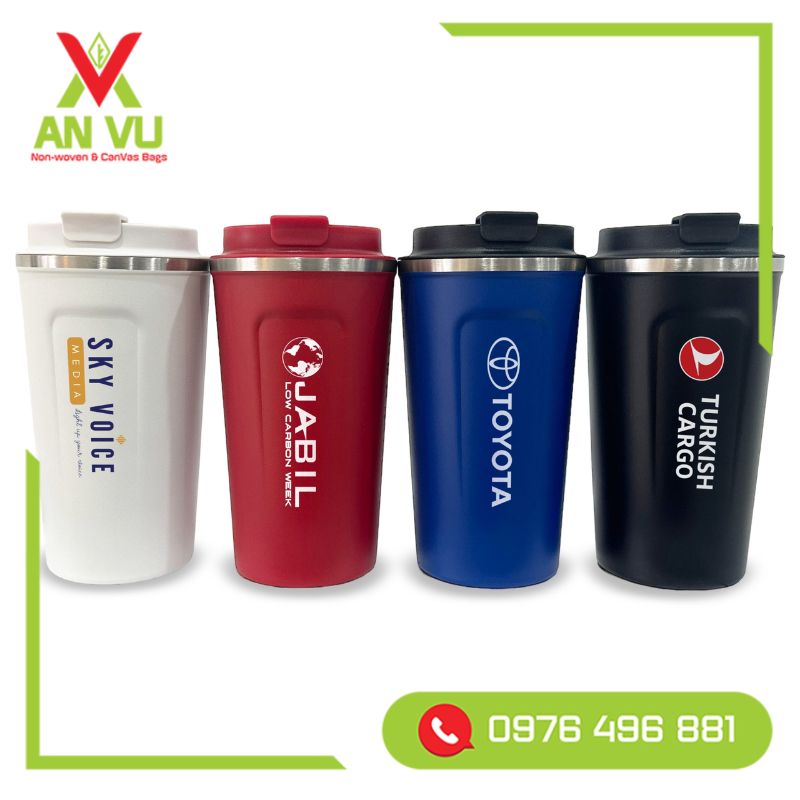 Ly giữ nhiệt in logo doanh nghiệp