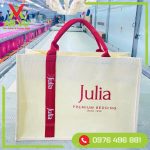 túi vải đay giá rẻ Julia