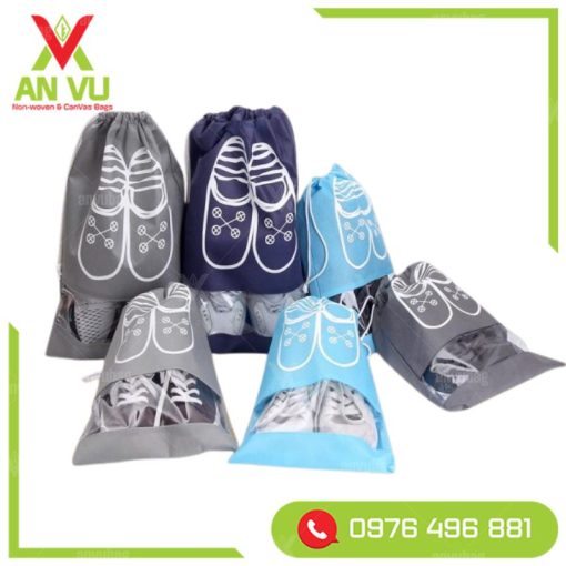 Túi vải không dệt đựng giày dép