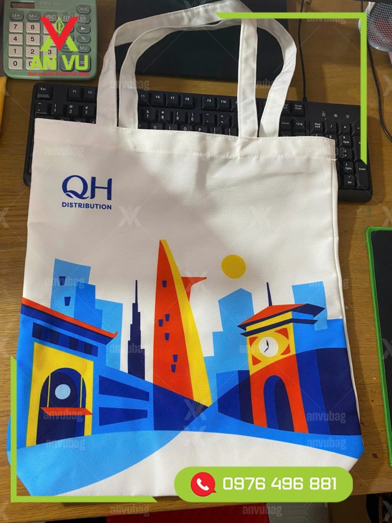 túi vải bố in chuyển nhiệt 2