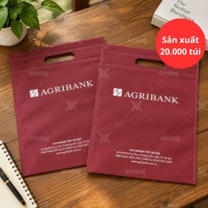 dự án thực tế sản xuất túi Agribank tại An Vũ